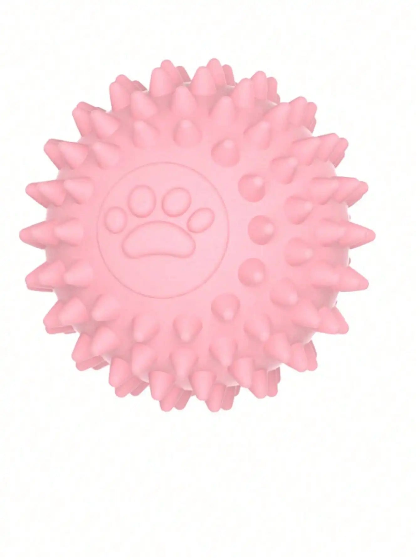 Dog Chewing Toy Interactive Rubber Ball for Small Large Dog Cat Pet Tooth Cleaning Indestructible Footprint Ball Pet Accessories