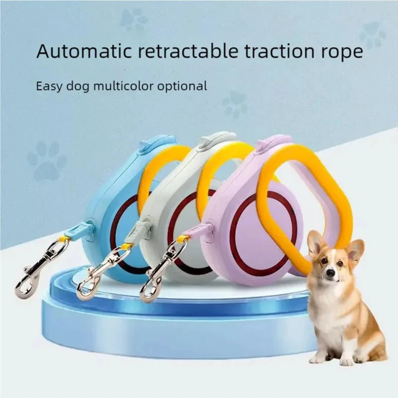 Dog leash automatic retractable dog walking leash dog chain retractable pet supplies cat dog leash